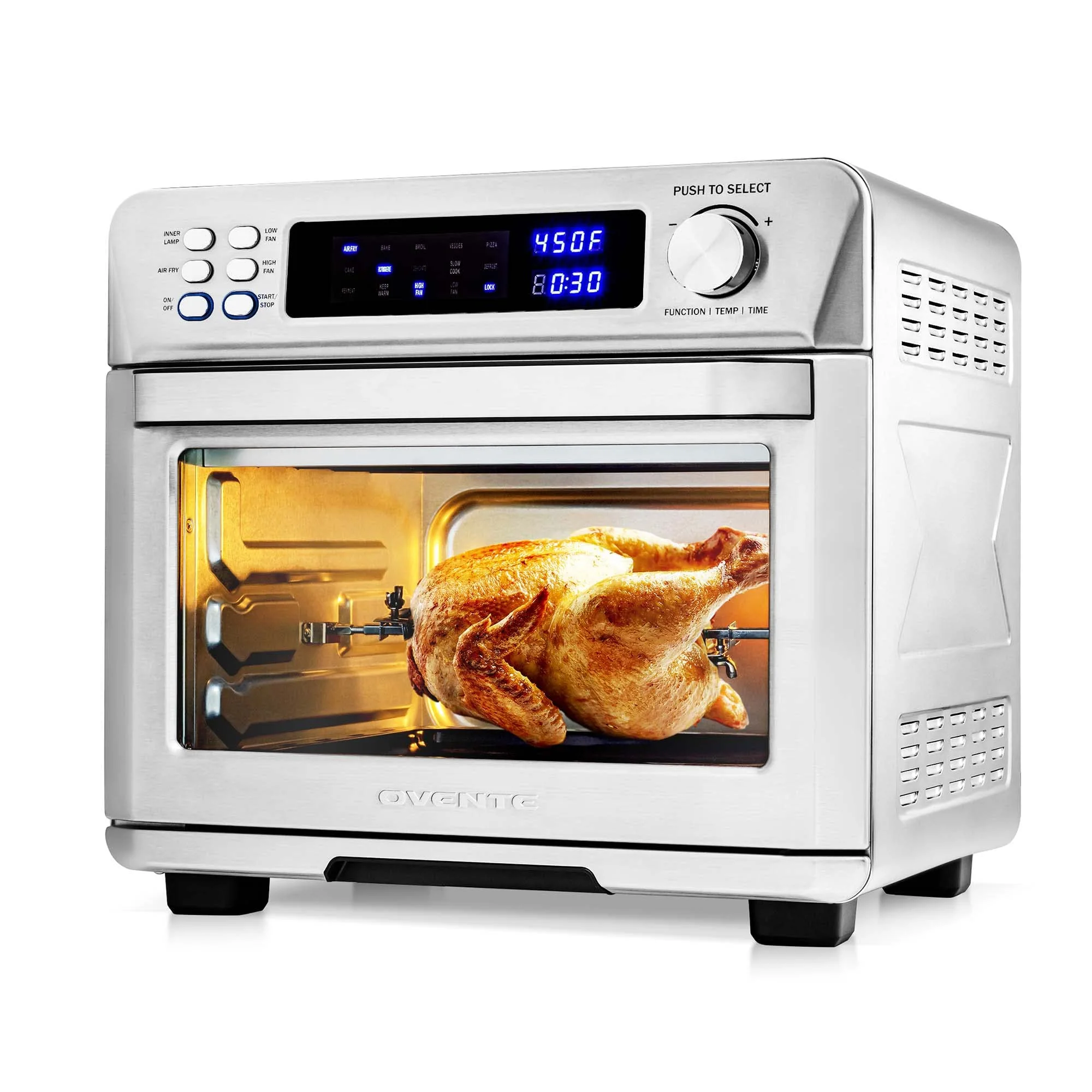 Visually inspecting a microwave door for damage